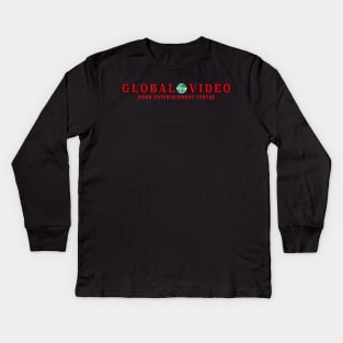 Global Video Store Kids Long Sleeve T-Shirt